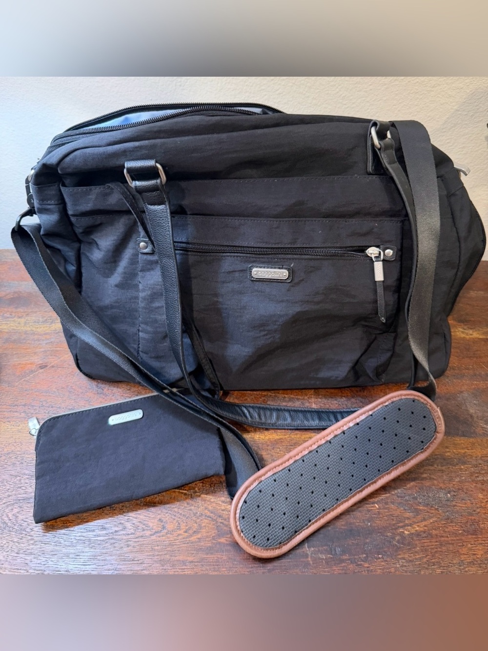 Baggallini Overnight Expandable Laptop Tote